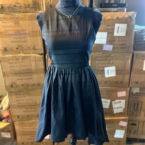 Francesca's Collections Black Mini Dress